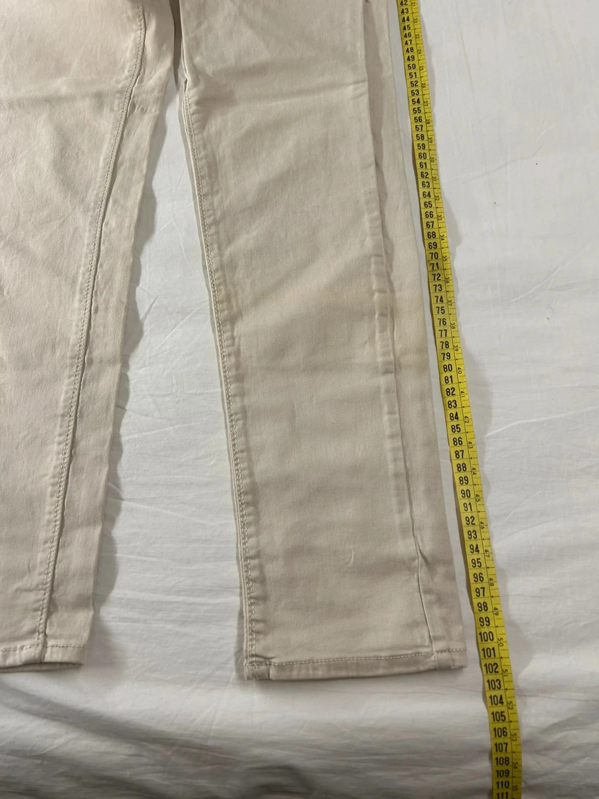 Beige crème cache cache jean – photo 4